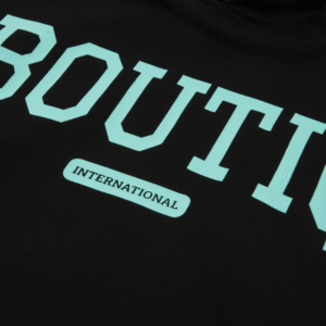 Boutiq Merch Hoodie College Black